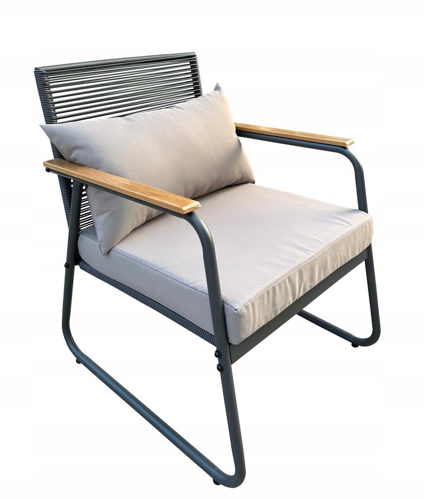 Garden Furniture Set with 2 Armchairs and Table, Sofa