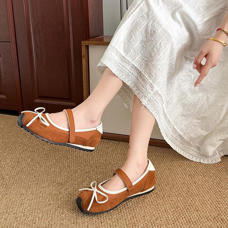 Fashion Mary Jane's Small Single Shoes Are Comfortable, 2025 Summer New Foreign-style Women's Outdooer Walking Sneakers Female Footwear