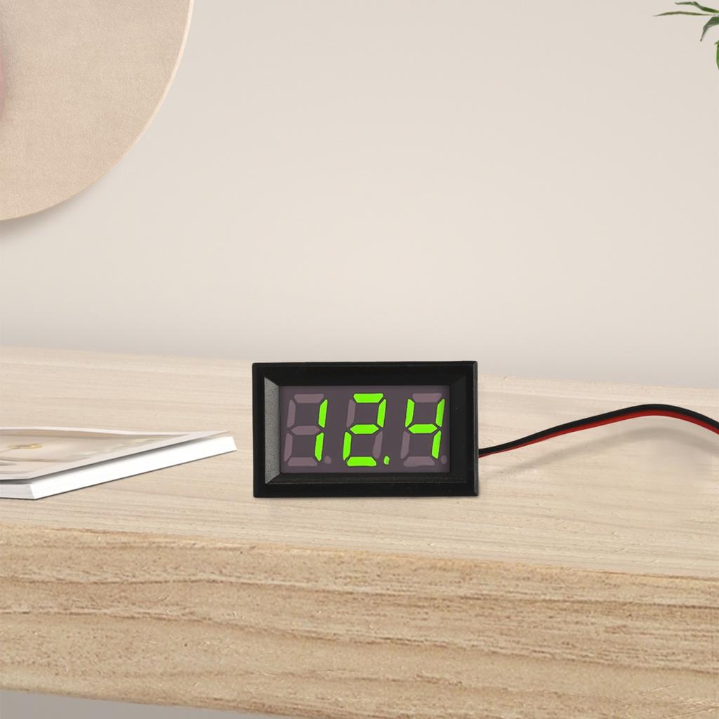 LED Spannungstabelle DC 5-120V Dual Digital Voltmeter LED Spannungstabelle Neu