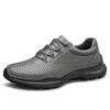 New Hot-selling Men's Casual Shoes Genuine Leather Sneakers Comfy Sports Shoes Outdoor Male Trainers Non-Slip Treking Footwear