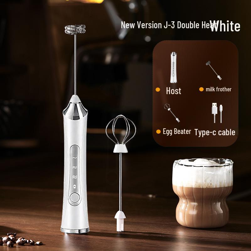 Wireless Handheld Electric Milk Frother and Egg Beater