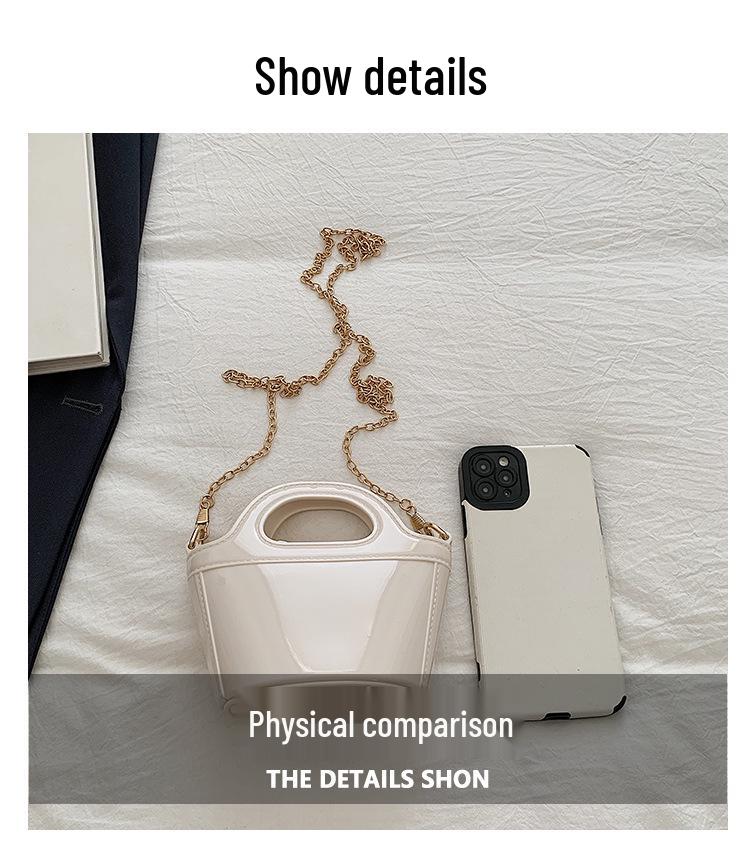 Mångsidig Handväska med Kedja i Koreansk Stil av Hög Kvalitet för Damer