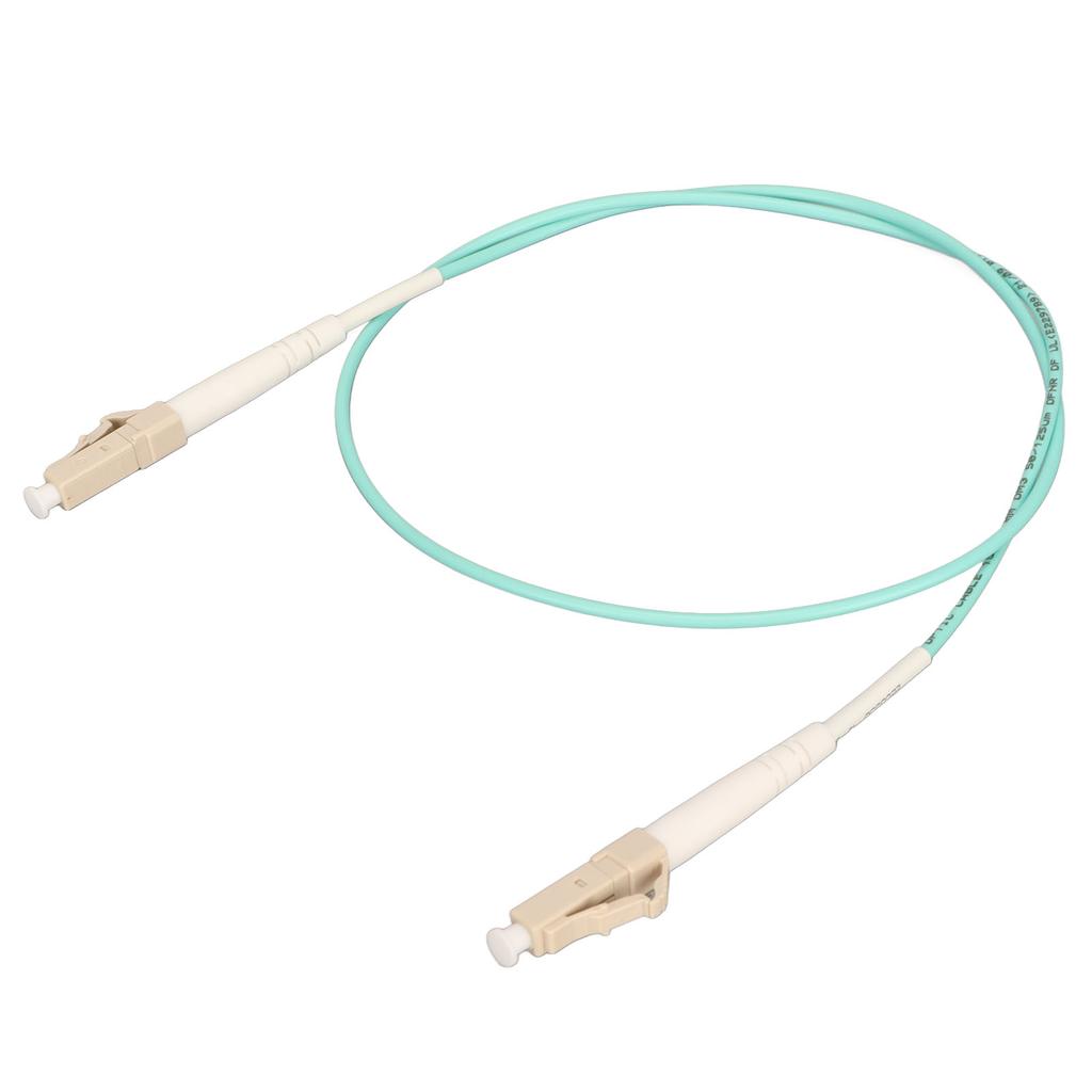 Fiber Patch Cable OM3 Core 0.5M LC to LC Simplex Multimode Fiber Optic Cable for SFP Transceivers