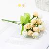 1 Stück 22 cm Künstliche Sternknospen Rosen Plastikblumen für Hochzeit Heimdekoration Heimdekorationszubehör