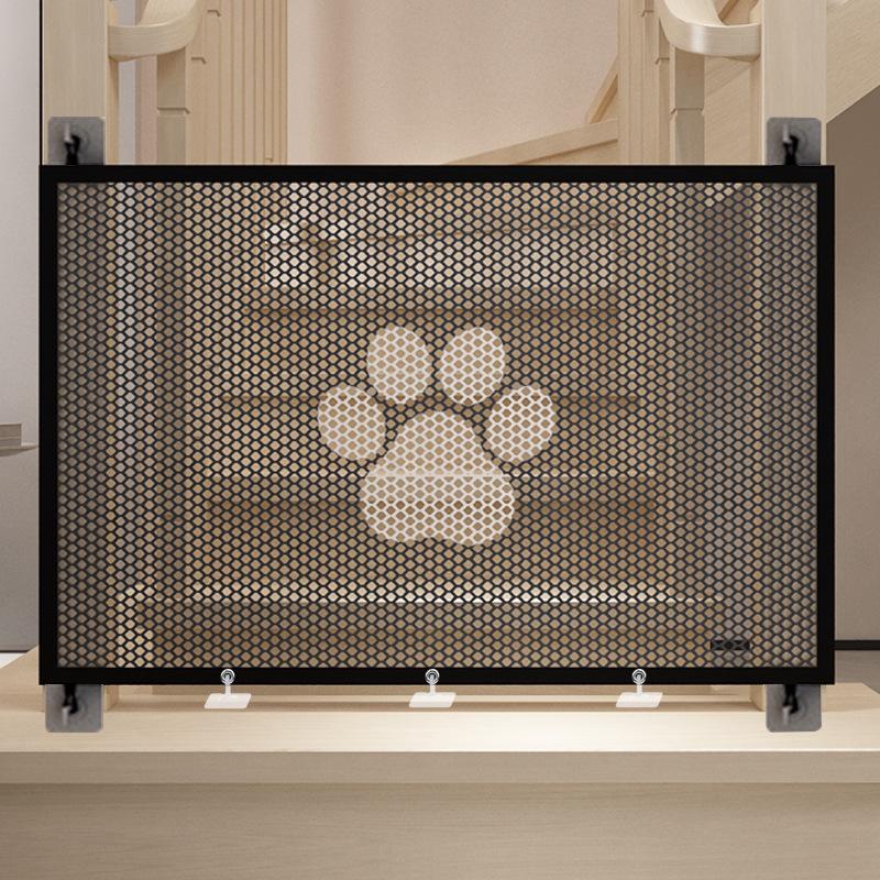 Sicherheitsnetz für Haustiere: Tragbares Hundetor & Katzenbarriere für Türöffnungen