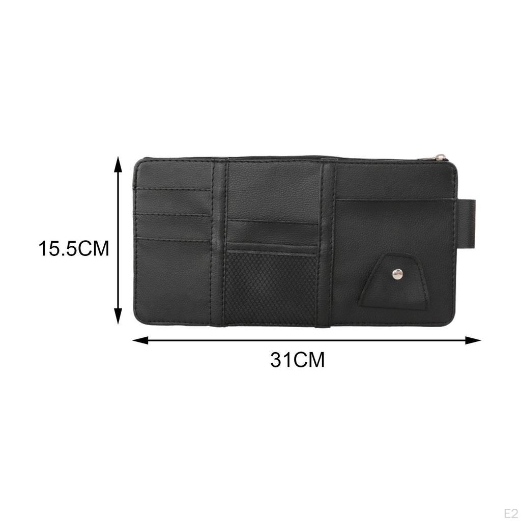 Organizer na osłonę przeciwsłoneczną do samochodu, Akcesoria wewnętrzne Etui na dokumenty Torba