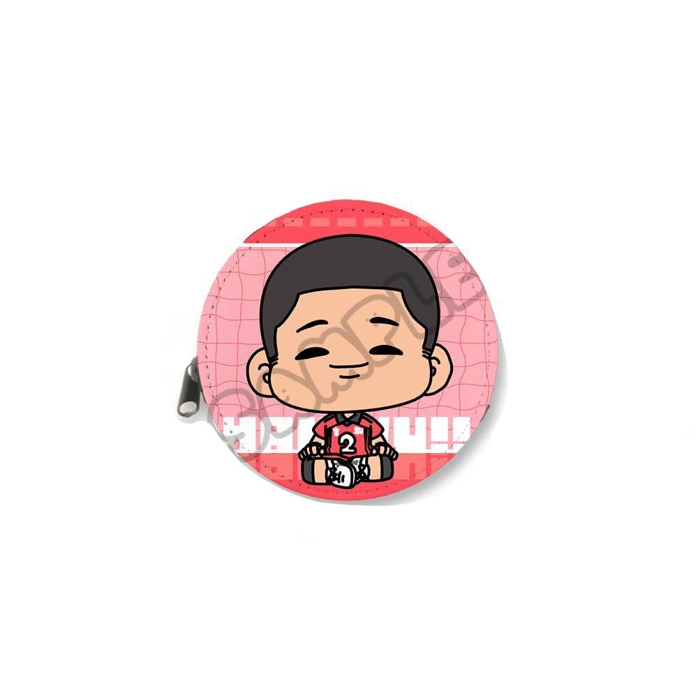 

Круглый кейс для монет 6-го издания M ID Haikyu! ! [Уми Нобуюки] Всех Мочочо!