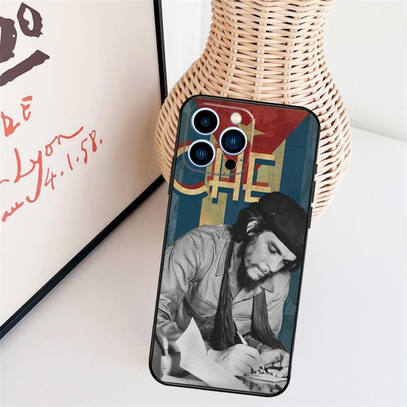 Che Guevara Case For iPhone 11 12 13 14 16 15 Pro Max Mini X XS Max XR Plus Cover Coque