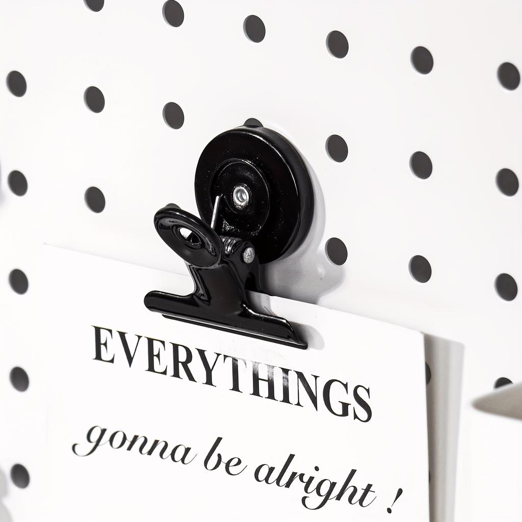 4pcs Magnetic Clip - Multifunctional Refrigerator and Whiteboard Magnet - Perfect for Kitchen, Office and Home Decoration, Magnetic Decor