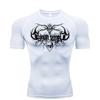 Men's Running Compression T-shirt Comfortable Short Sleeve Gym Fitness Jogging Fashion Sportswear Breathable Quick-Drying High Elasticity Top