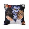 Death Note Manga Pillow Case Shinigami Anime Cushion Cover Awesome Polyester Decor Pillowcase for Home 45x45cm