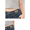 Portable Angel Wings Jeans Waist Button Adjustable Clips For Pant Skirts Waist Tightener Buckle Pin Button Clothing Supplies