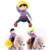 Cowboy Rider Dog Costume Dogs Clothes Knight Style with Doll and Hat for Halloween Pet Costume
