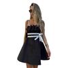 Collective The Label Womens/Ladies Bow Sleeveless Mini Dress