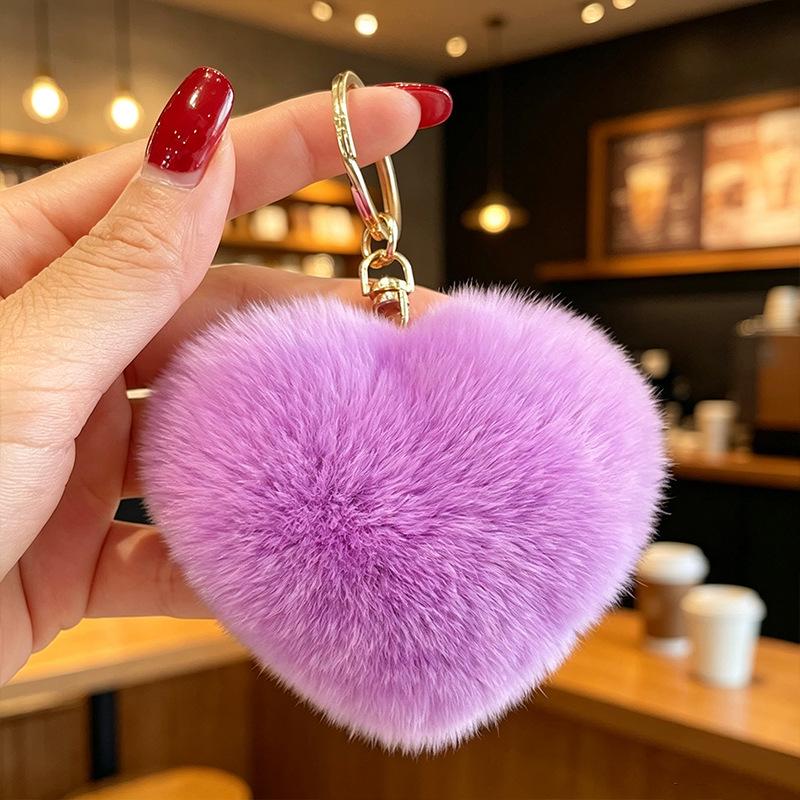 Year of the Sheep Lamb Keychain: Cute Plush Pendant for Students' Bags