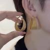 Exaggerated Geometric Multi-layer Hoop Earrings, Gold Color Big Line Dangle Drop Earrings Fashion Jewelry Gifts for Women