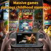 SF3000 Handheld-Spielekonsole mit großem 4,5-Zoll-Bildschirm, unterstützt E-Books, MP4, Musik, integrierte 20.000+ Spiele