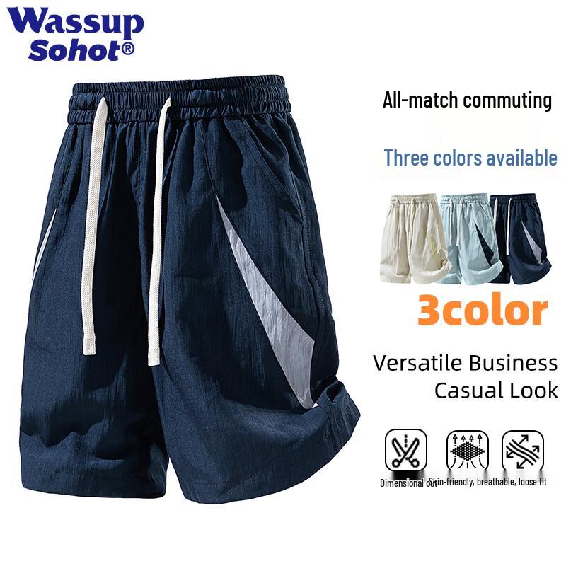 Wassup Sohot Men s Quick-Dry Casual Shorts 4XL