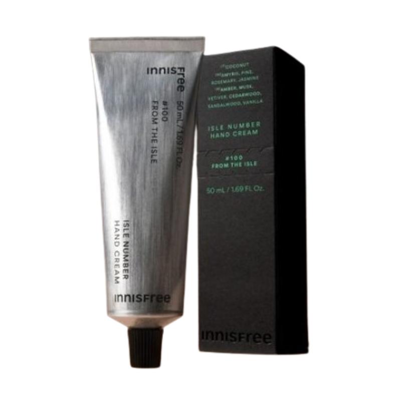 Innisfree Isle Number Hand Cream [From the Isle] 50ml | Moisturizing Perfumed Hand Lotion | Refreshing Daily Hand Care K-Beauty