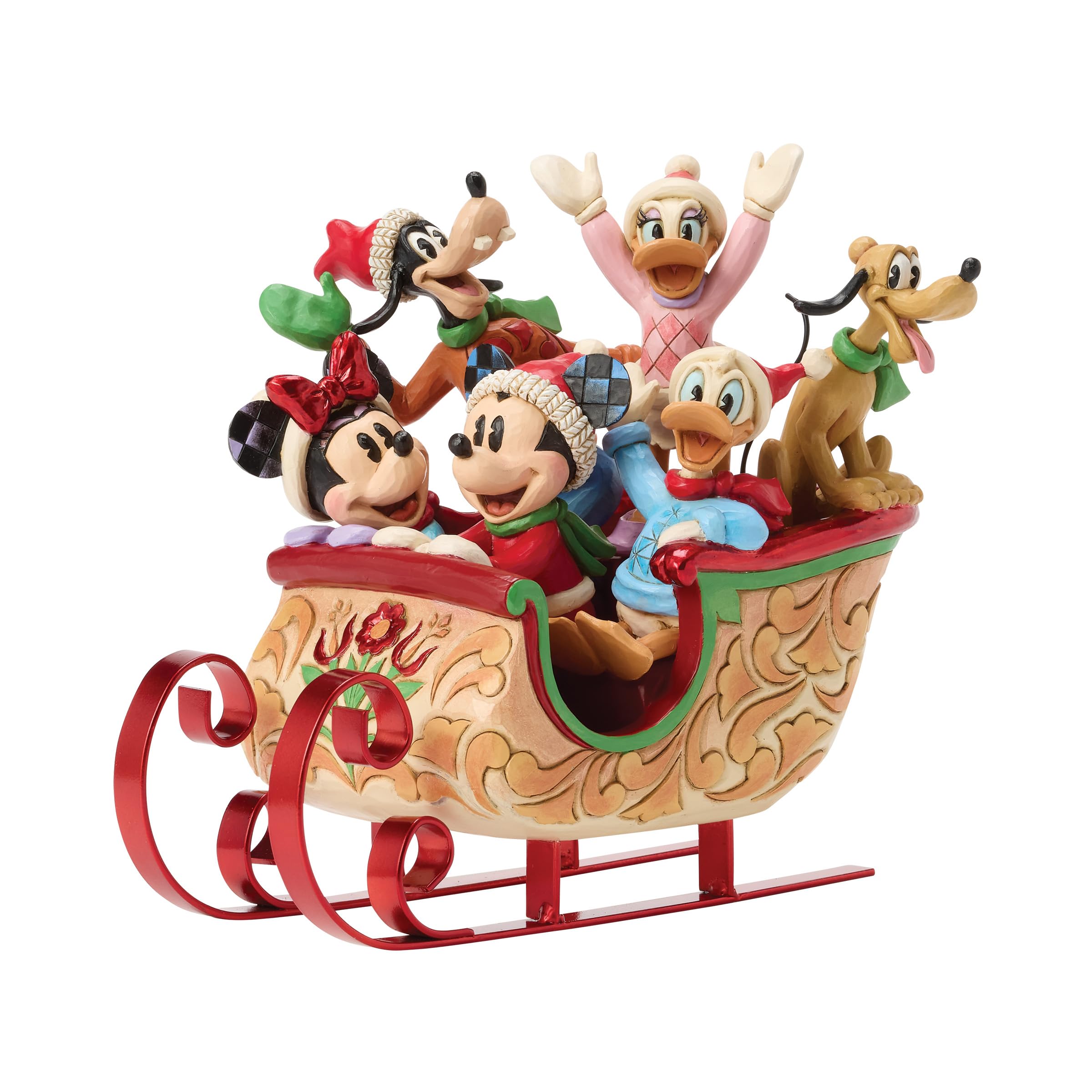 

Disney Traditions Mickey Friends Sleigh 6016883 & Christmas
