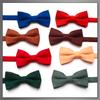 [Buzz Selection] Bow Tie, Velvet, Solid Color, FormalCasual, Stylish, Gift, Wedding, Men's AC418 (Navy)