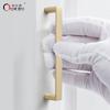 Oukali Modern Fashion Furniture Cabinet Handle Wardrobe Kitchen Matt Black Zinc Alloy Drawer 320mm Handles