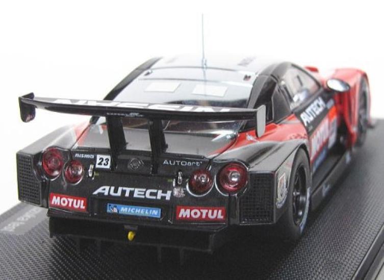 Ebro Motul Autech Super GT500 2010 Suzuka Test Finished Product 1/43 GT-R #23 Red/Silver