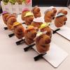 Pack of 5 Cartoon Capybara Hair Clip Plush Hairpins Fashionable Hair Ornament Suitable for Students and Youthful Women