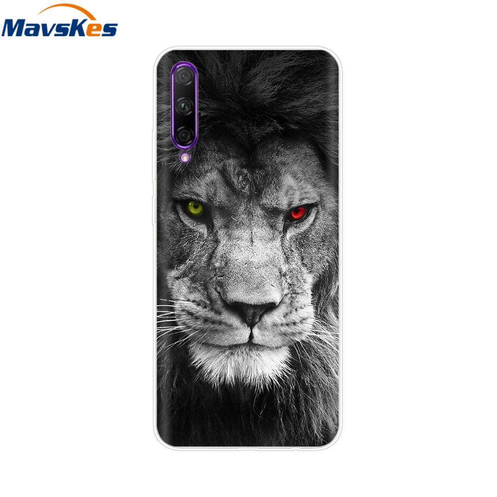 For Huawei P Smart Pro Case Cute Candy Painted Cover Soft Silicone Phone Case For Huawei P Smart Pro 2019 Cover Coque Bumper