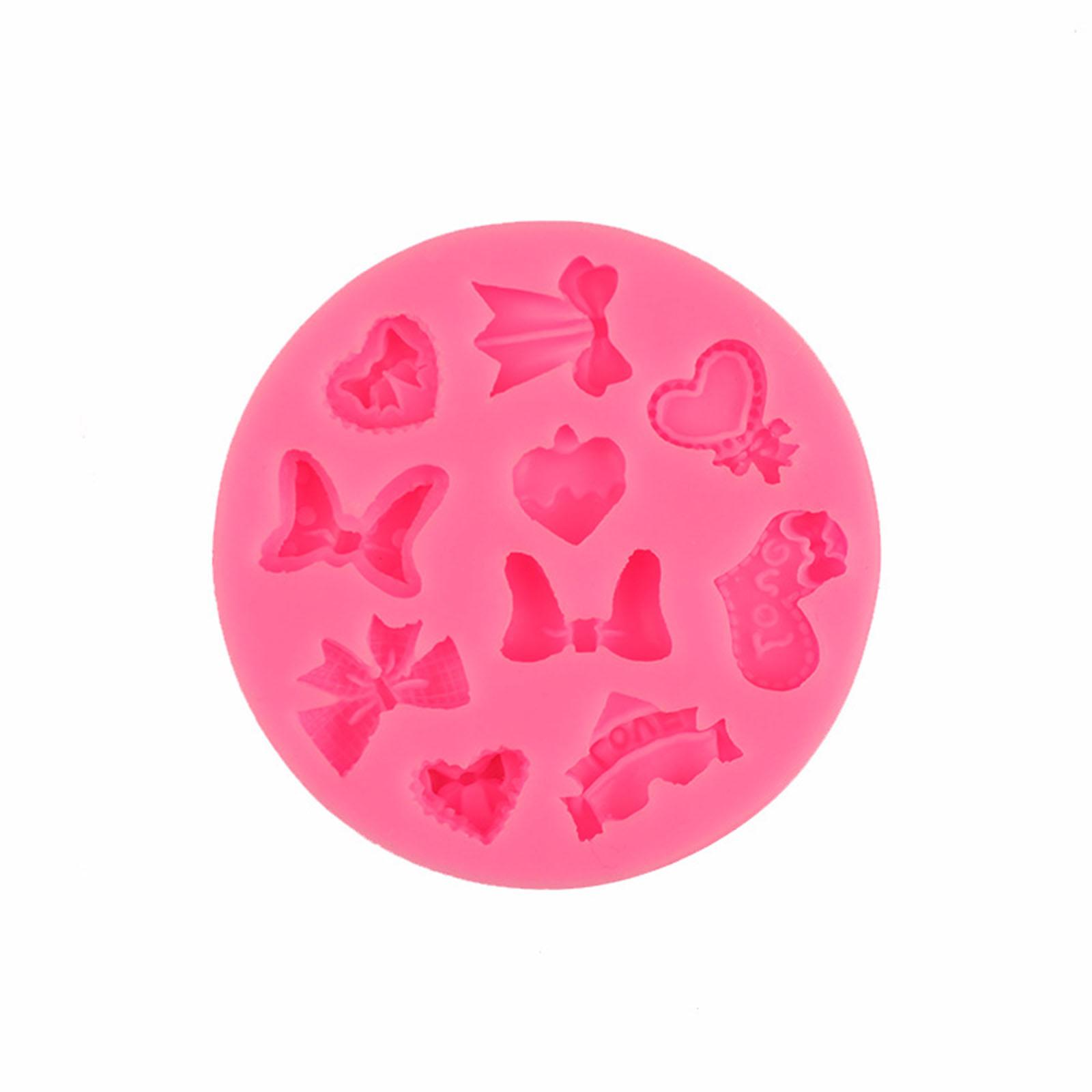 

Силиконовая форма для торта с зеленой фасолью, форма для шоколадных конфет для Diy, форма для ледяных блоков, форма для кексов ручной работы, инструмент для выпечки розовый