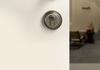 Vintage Style Magnetic Silent Door Lock with Black Walnut Wood Handle