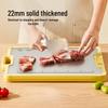 COOKER KING Antibacterial Stainless Steel Cutting Board
