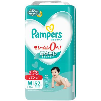 M Pampers Diaper Smooth Care 52 Pieces [Pants Size] (5~10kg)