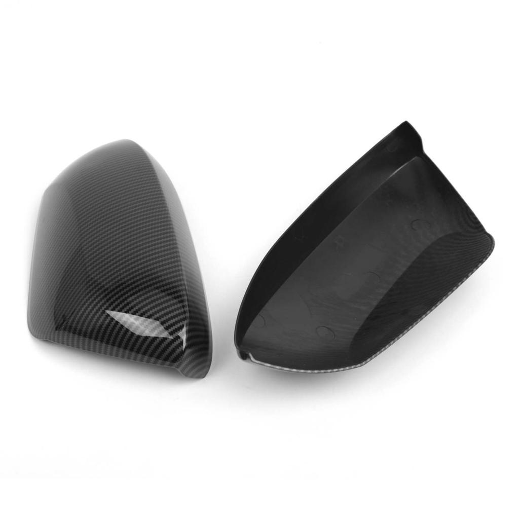 Door Rearview Mirror Cover Cap 2pcs Replacement for Toyota Corolla 2020 2023 Carbon Fiber OEM: 87915 52251, 87910