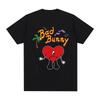 Nuova T-shirt da Uomo e da Donna con Bad Bunny Debi Tirar Mas Fotos DTMF World Tour Hip-Hop Rapper Stampa Grafica Musicale T-shirt da Donna e Uomo