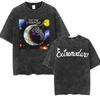 Rock Band EXTREMODURO Yominoria Absolvta Vintage Washed Tshirts Men Women Fashion Harajuku Oversized Cotton T Shirts Streetwear
