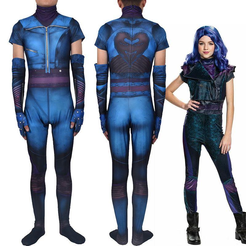 Exquisite Descendants 3 Evie Cosplay Costume Jumpsuit For Adults And Kids Perfect For Halloween