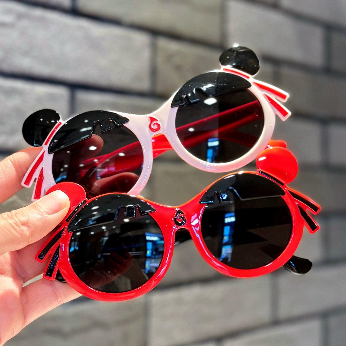 

Детские мультяшные солнцезащитные очки Nezha - Защита от УФ-лучей, 2 шт., скидка 5 юаней для новичков