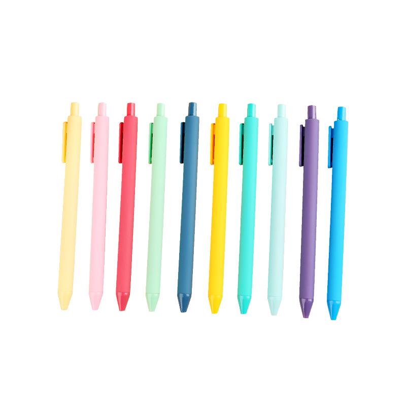 Macaron Press Gel Pen: Creative Candy-Colored Gel Pen for Students and Office Use
