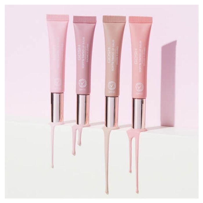 Baume à lèvres teinté - GOSH - 002 Nougat - SPF 15 - Vegan - Hydratation optimale