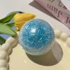 Slow Rebound Blue Glacier Sensory Ball Soft Stress Relief Grip Stretch Focus Toy For Office Desk