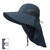 Men's Wide Brim Sun Hat with Face and Neck Protection for Outdoor Activities