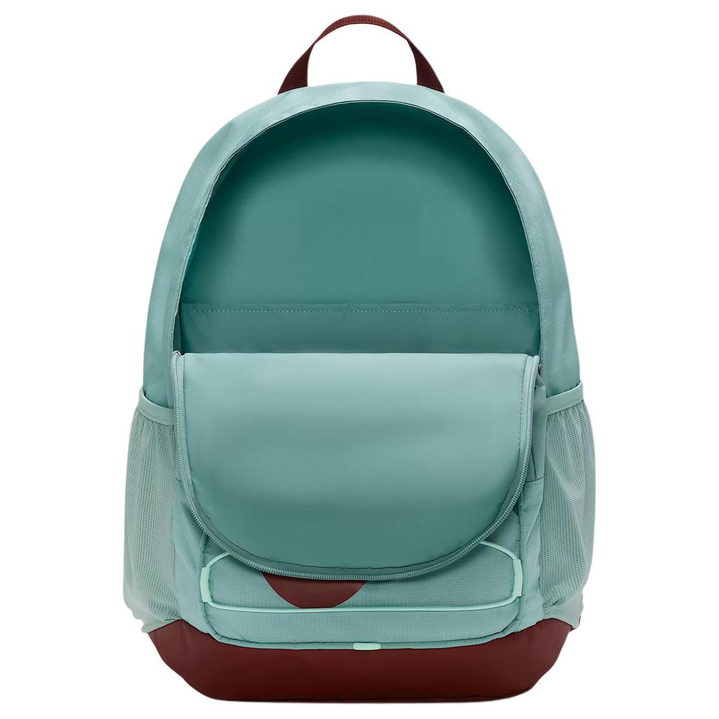 Nike Hayward 22L Fashion Commuter Letter Print Fabric Backpack Unisex Backpack Cannon-Gray Foam-Green Red-Brown HJ8200-017