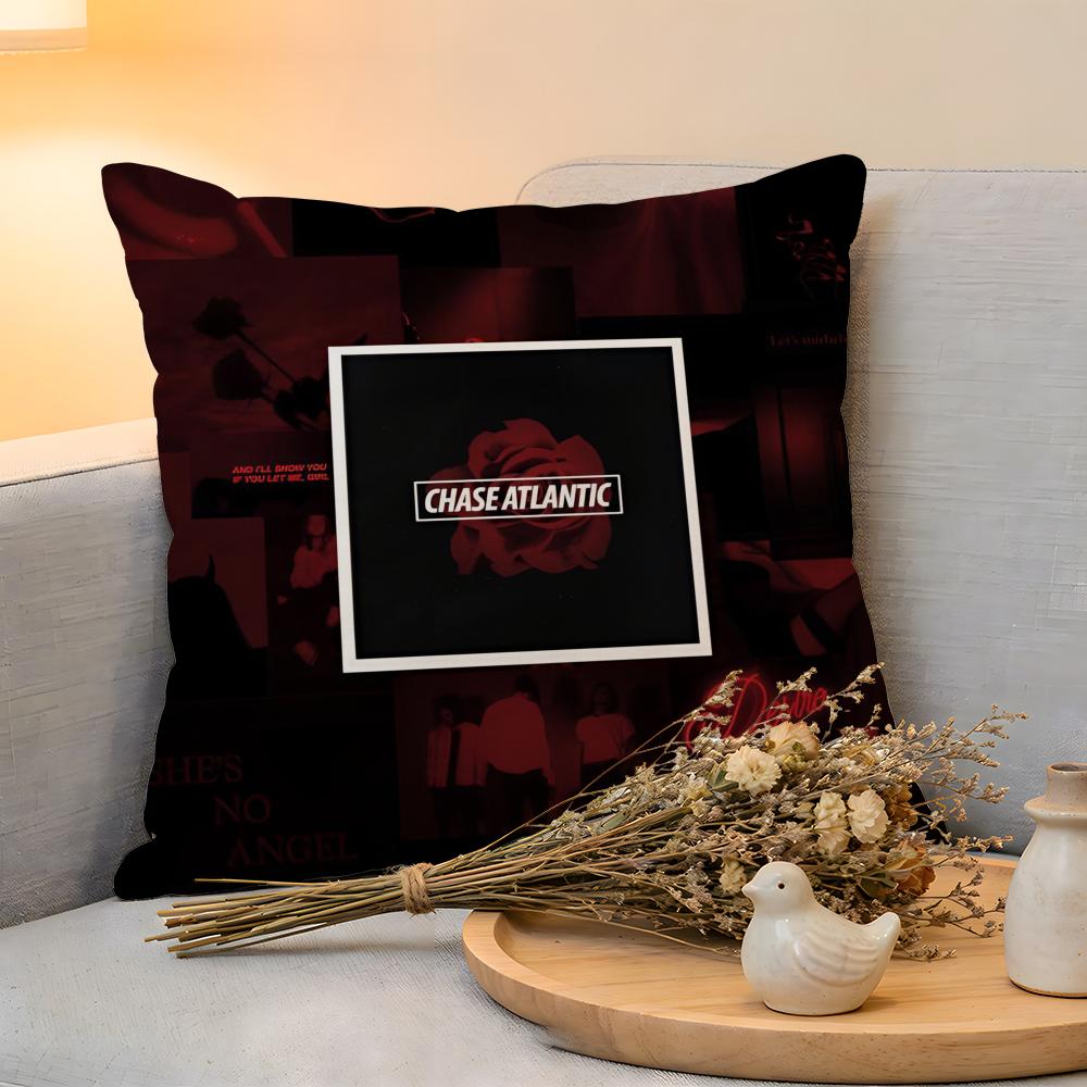 

Cushion Cover Linen SkinFriendly Soft Decorative Case for Sofa Home Decor Rock Fashion Band Chase Atlantic Pillow cover 30x30 cm