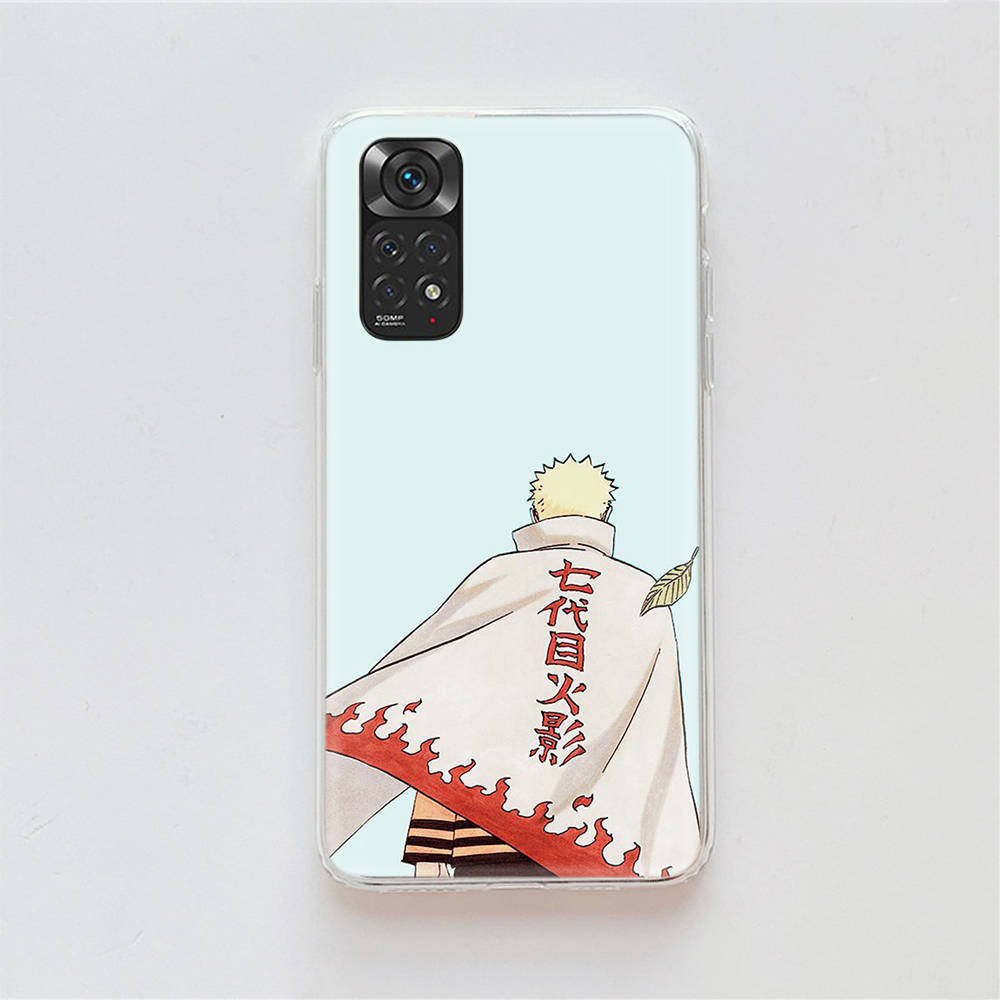 DT13 Naruto Anime Case for Samsung A04 A14 A23 A34 A54 M23 M33 M52 M53 Realme 10 9 C30S C35 C55 VIVO Y02S Y21 Y33S Y51 X80 Pro Clear Cover