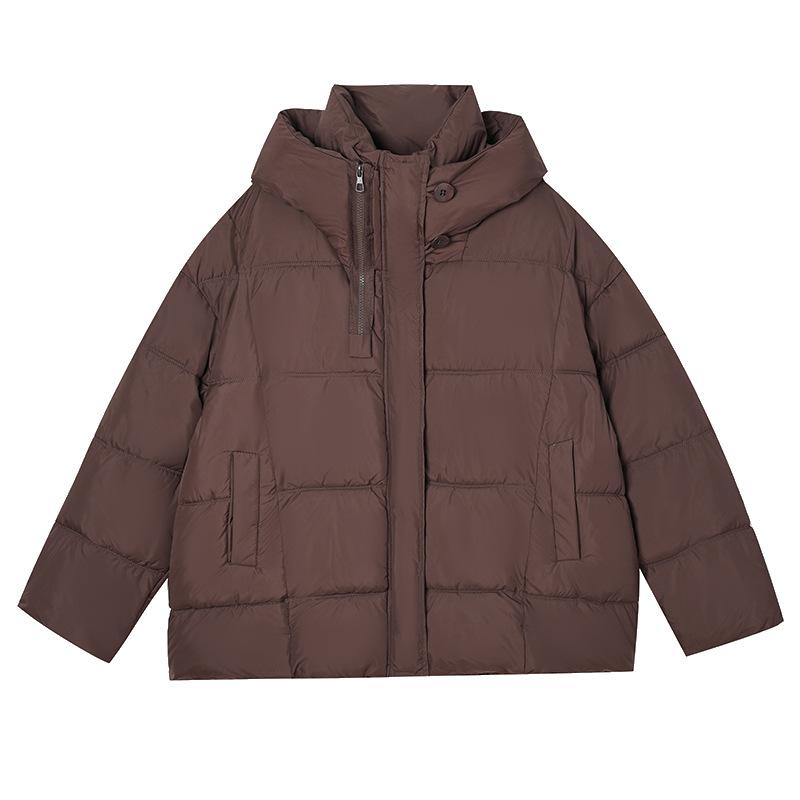 Korean Version of Casual Short Down Cotton Clothes Women's Small Winter Cotton-padded Clothes Thickened Bread Clothes Jacket