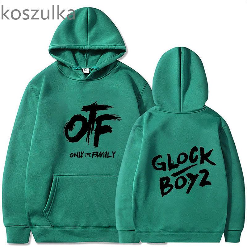 OTF Letter Print Hoodies Unisex Gothic Casual Unisexga Graphic Vintage/retro Unisex/women Four Seasons Polyester Fleece Sweatshirts