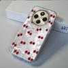 Cute Pink Cherry Bow Girls Women Case For Xiaomi Poco X3pro X5 M6 X6 X3 NFC M5s M6 X7 Pro C75 C61 Shockproof Bumper Fundas Cover