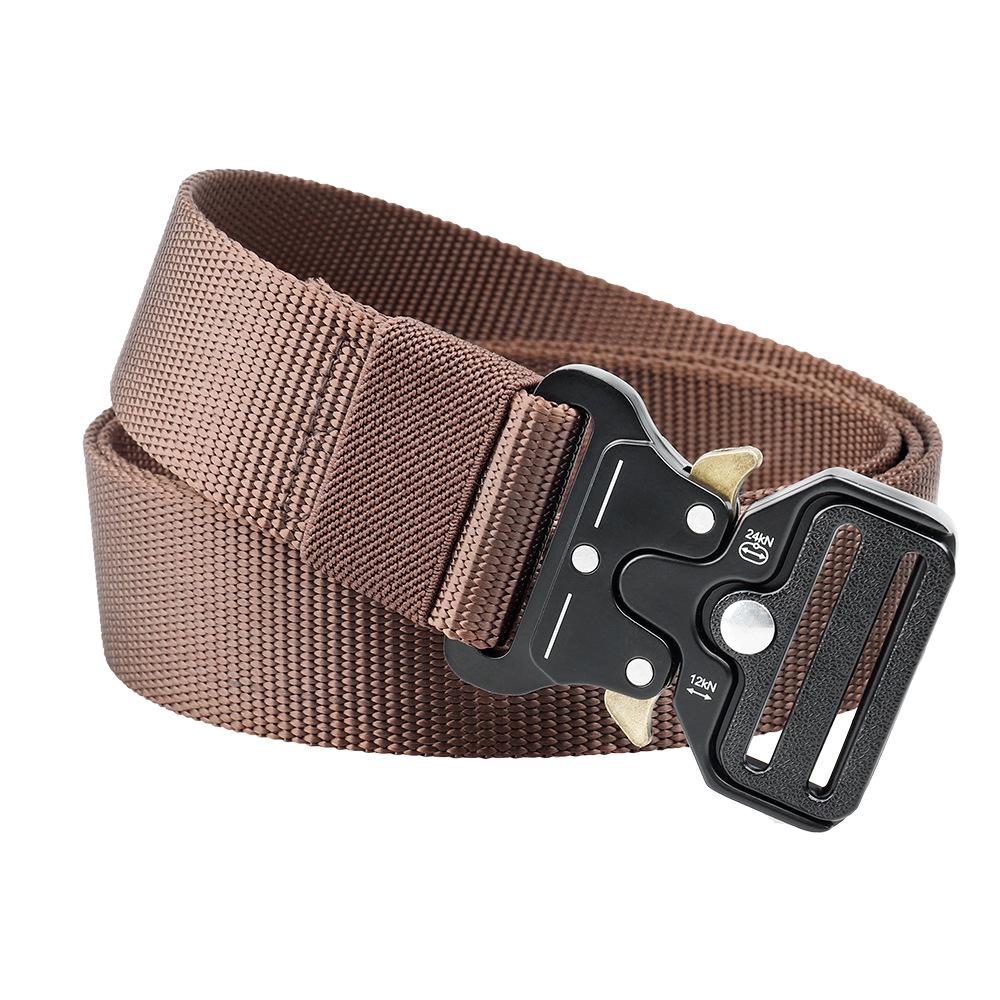 3.8 Cobra-Schnalle Taktischer Nylon-Gürtel - Multifunktionaler Outdoor-Militär-Canvas-Gürtel