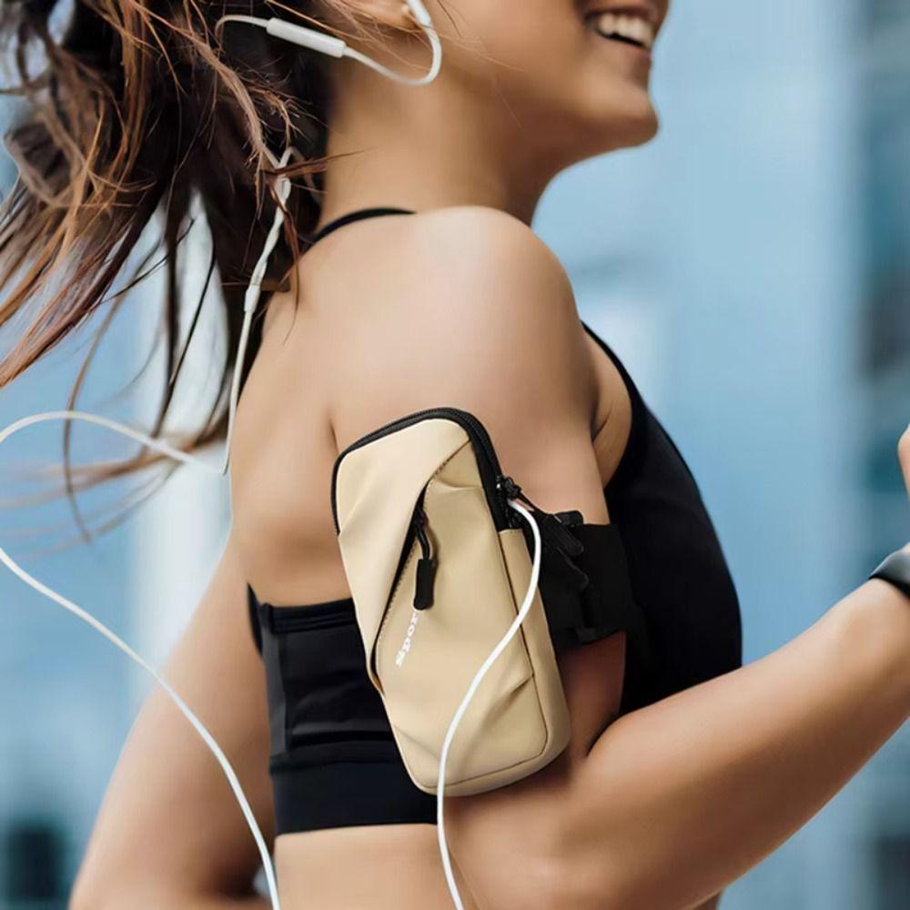 Elastic Adjustable Arm Phone Bag Double Layers Sports Arm Bag Running Phone Bag Sports
